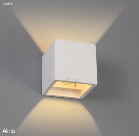 Alina Plaster Lights Deco Flush Wall Lights Alina Plaster Lights Deco Flush Wall Lights